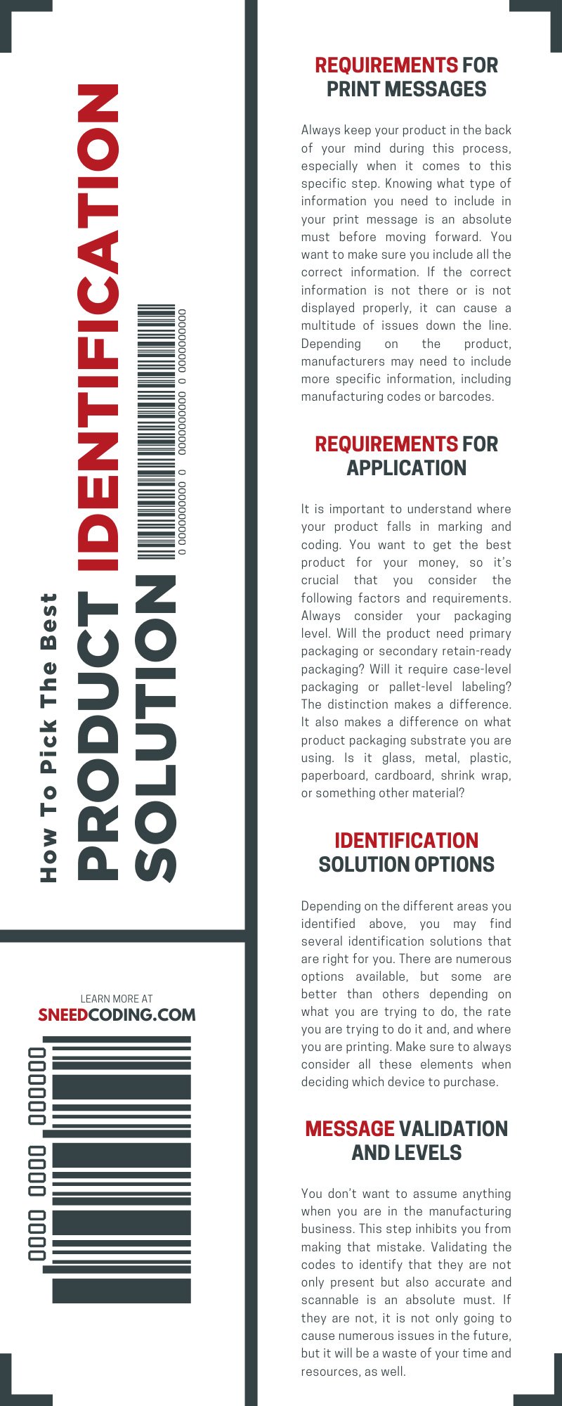 How To Pick The Best Product Identification Solution