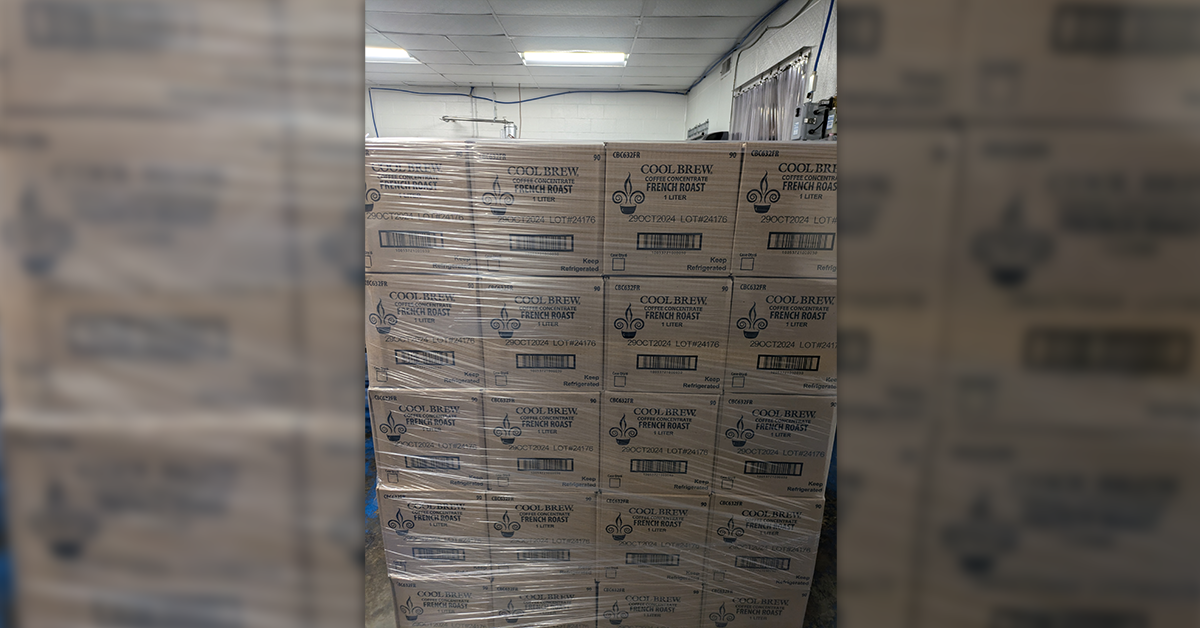 CoolBrews boxes perfectly marked with lot and date codes thanks to multiple SNEED-JET® Titan printers. 